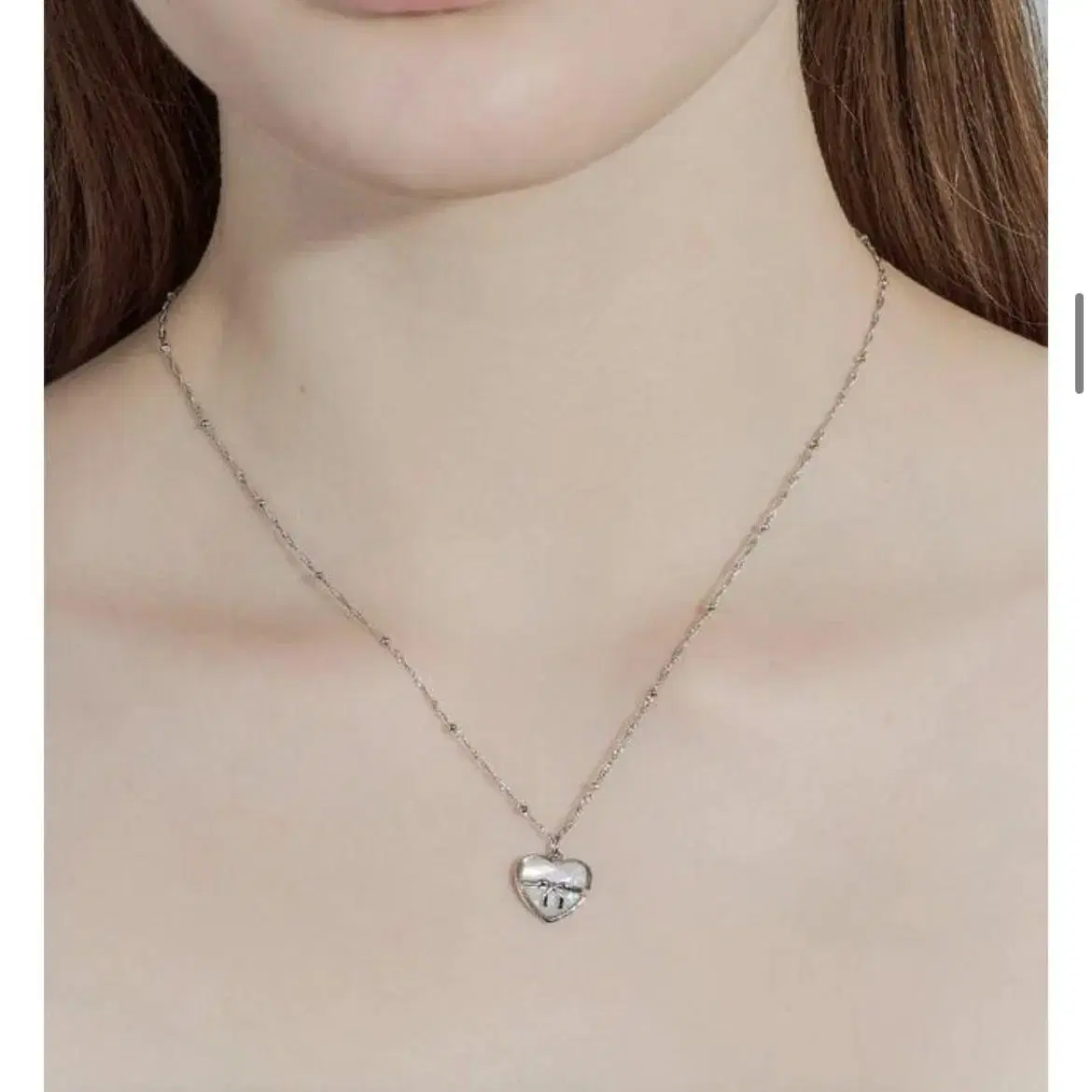 앵브록스 engbrox HOLIDAY HEART NECKLACE